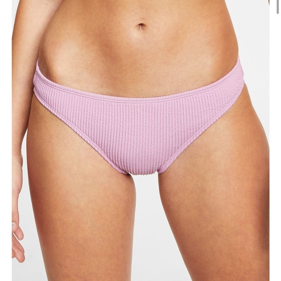 Salt + Cove Other - NWT SALT + COVE Womens Lilac Bikini Bottoms Crinkle Pattern Swim XS Extra Small